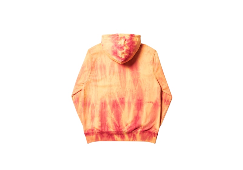 Palace Finger Up Hood Orange Tie Dye