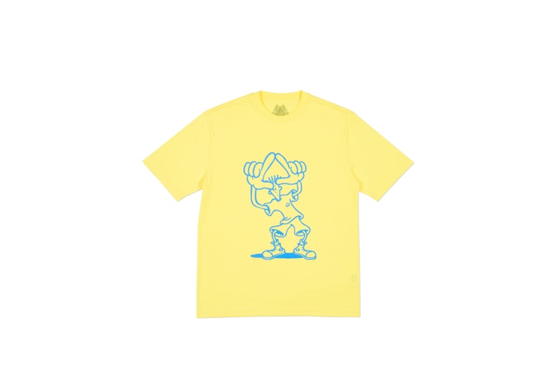 Palace Fizzy T-shirt Light Yellow