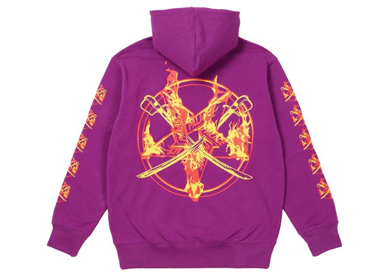 Palace Flamed Hood Plum