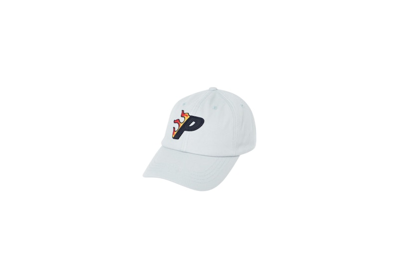 Palace Flaming P 6-Panel Grey
