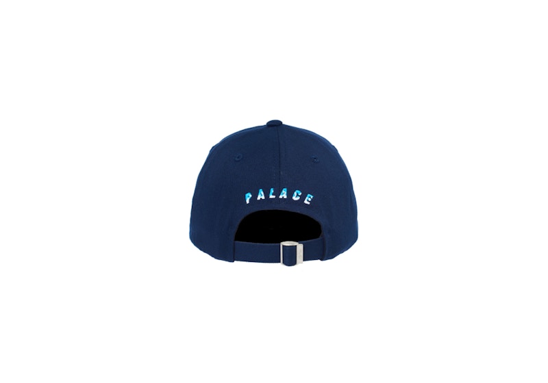 Palace Flaming P 6-Panel Navy
