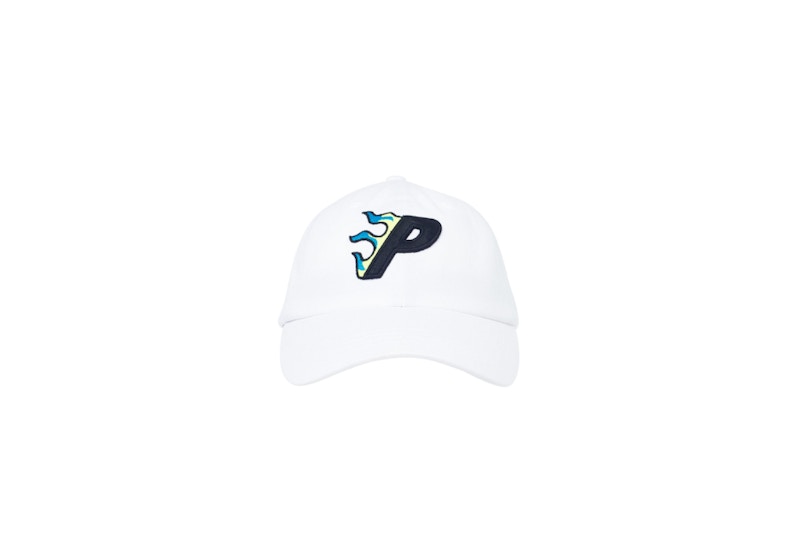Palace Flaming P 6-Panel White