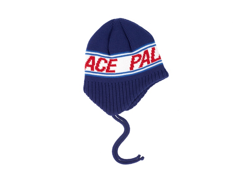Palace Flap About Beanie Blue