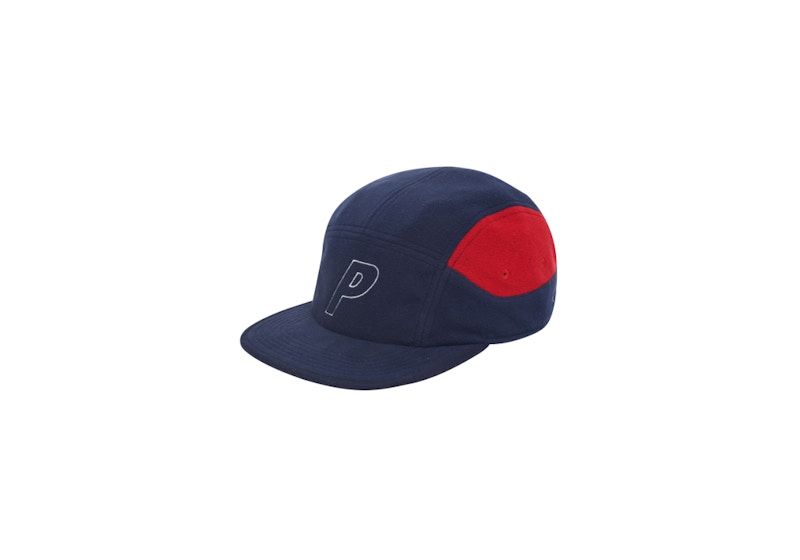 Palace Fleece 7-Panel Navy/Red