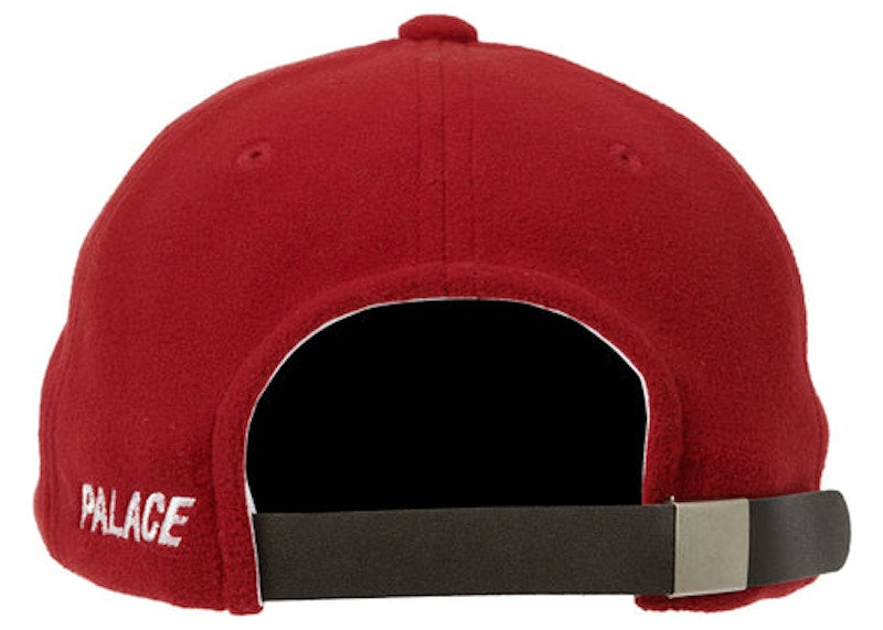 Palace Fleece PAL Hat Burgundy