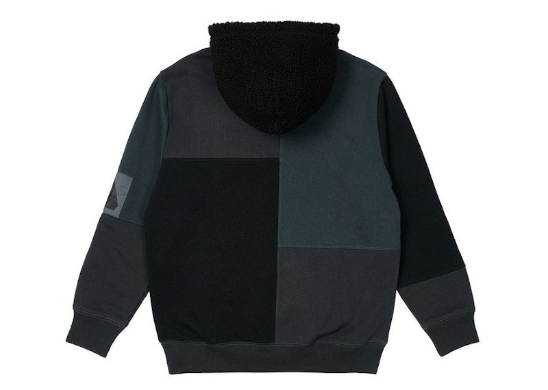 Palace Fleeced Hood Black