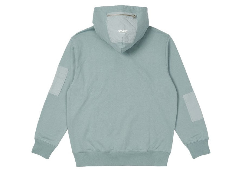 Palace Flight Pocket Hood Flint