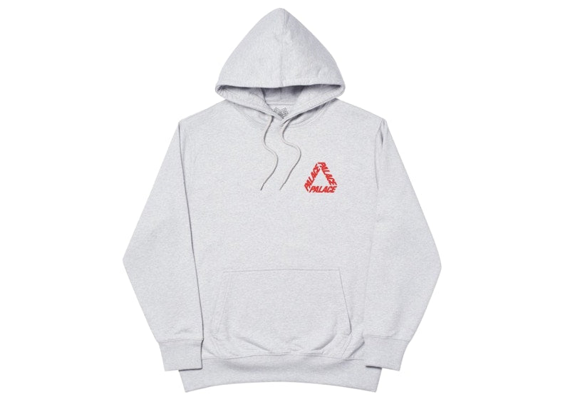 Palace Flocka P3 Hood Grey Marl