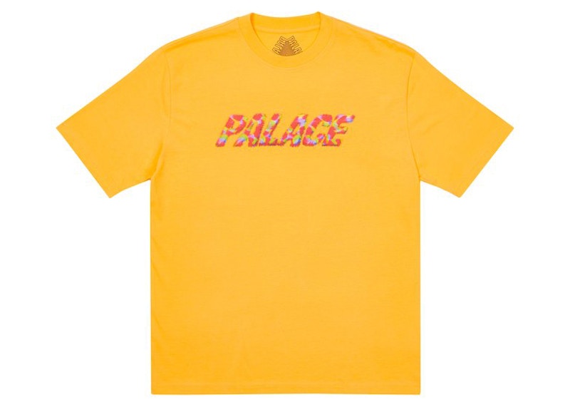 Palace Fluffly Tee Light Orange