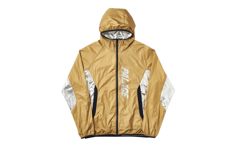 Palace Foil Jacket Gold
