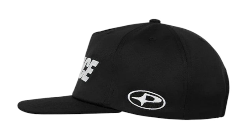 Palace Font Snapback 5-Panel Black