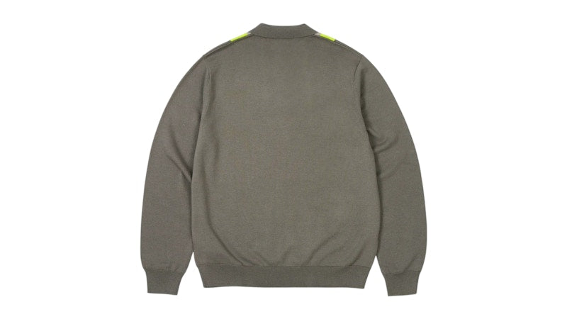 Palace Fred Perry Long Sleeve Knitted Shirt Feather