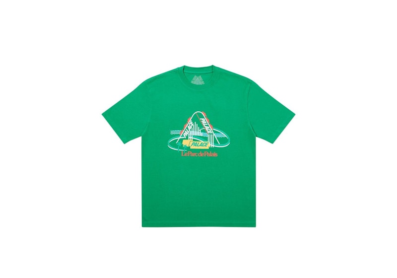 Palace French Ones T-shirt Green