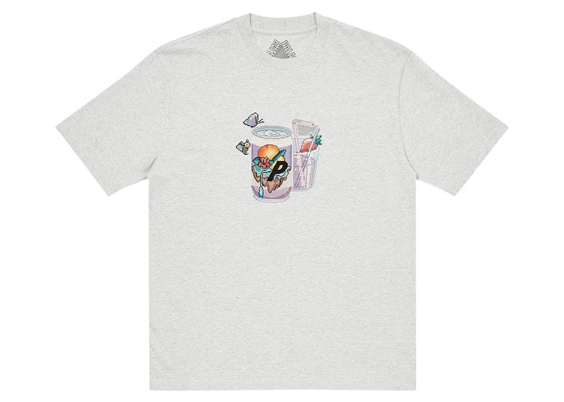 Palace Fruity T-shirt (FW22) Grey Marl