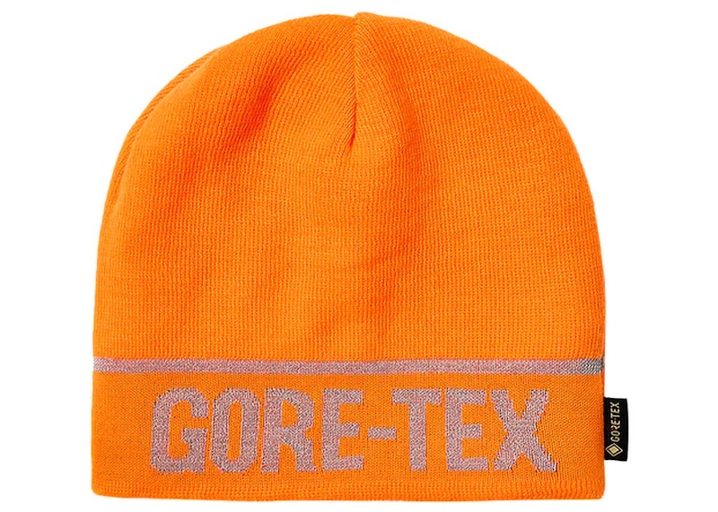 Palace GORE-TEX Nein Cuff Beanie Tiger Orange