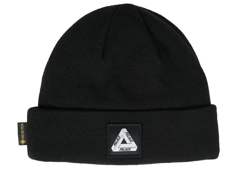 Palace GORE-TEX Tri-Ferg Patch Beanie Black