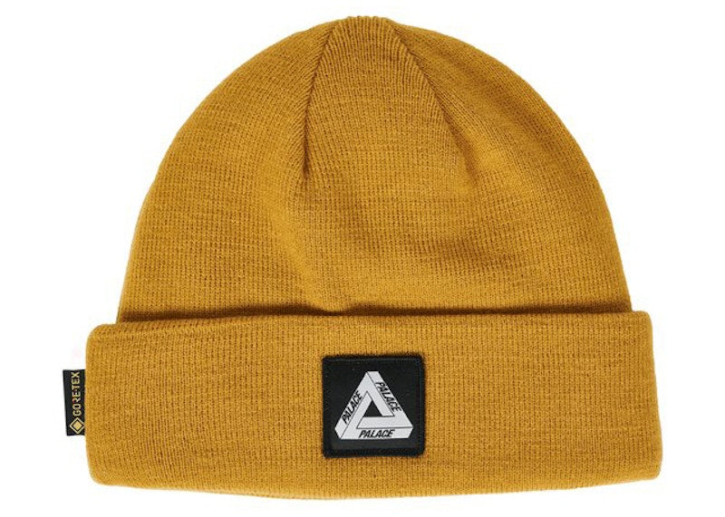 Palace GORE-TEX Tri-Ferg Patch Beanie Tan