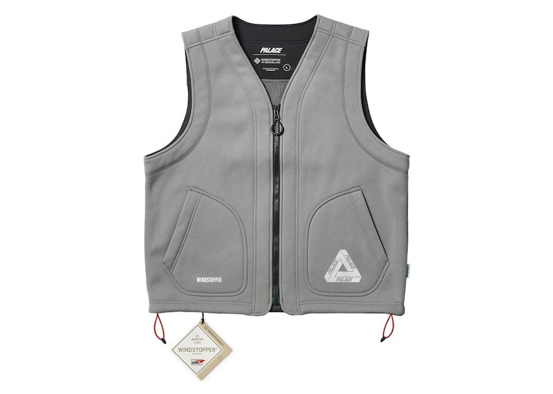 Palace GORE-TEX Windstopper Vest Steel Grey