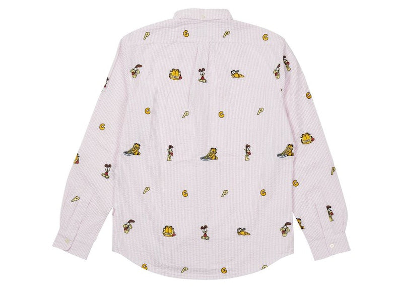 Palace Garfield Boojie Shirt Pink/White