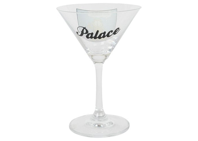 Palace Garfield Martini Glass Clear/Blue