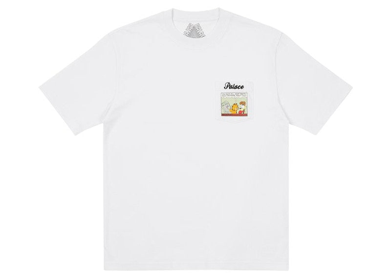 Palace Garfield Pocket T-shirt White