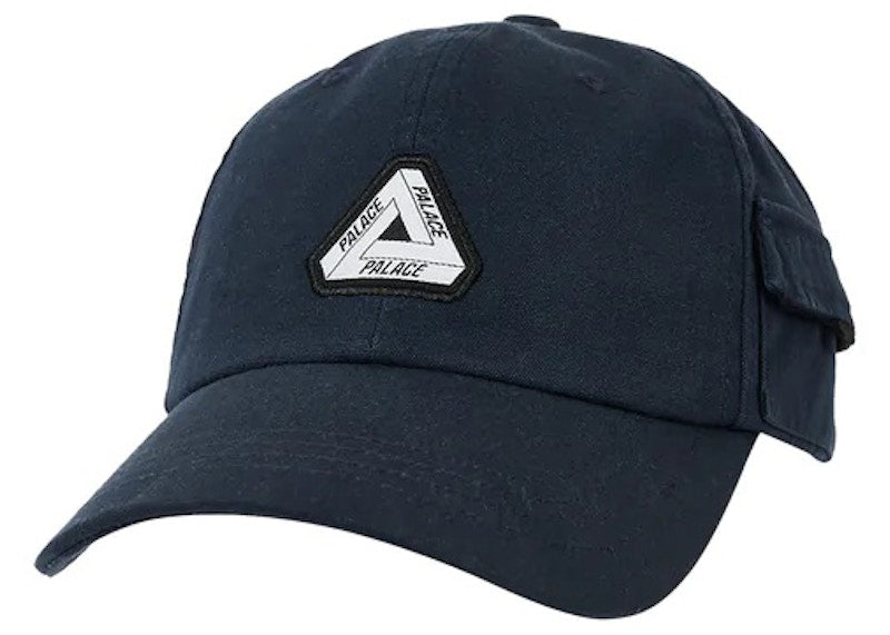 Palace Garment Dyed Tri-Ferg Patch 6-Panel Navy