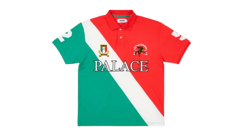 Palace Geezer Polo Red/Green