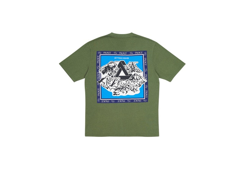Palace Getting Higher T-shirt Army Green