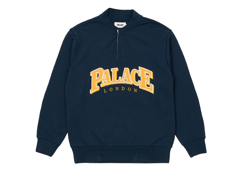 Palace Giant Button Up Crew Navy