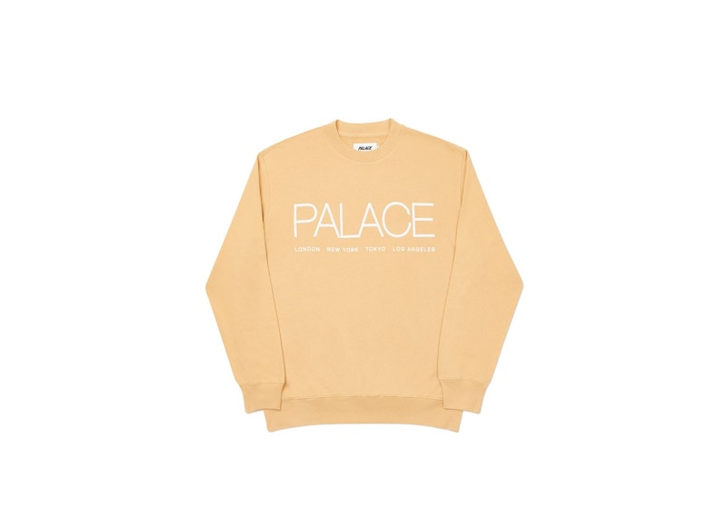 Palace Globaller Crew Sand