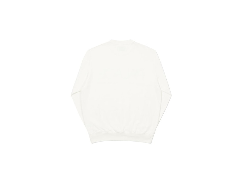 Palace Globaller Crew White