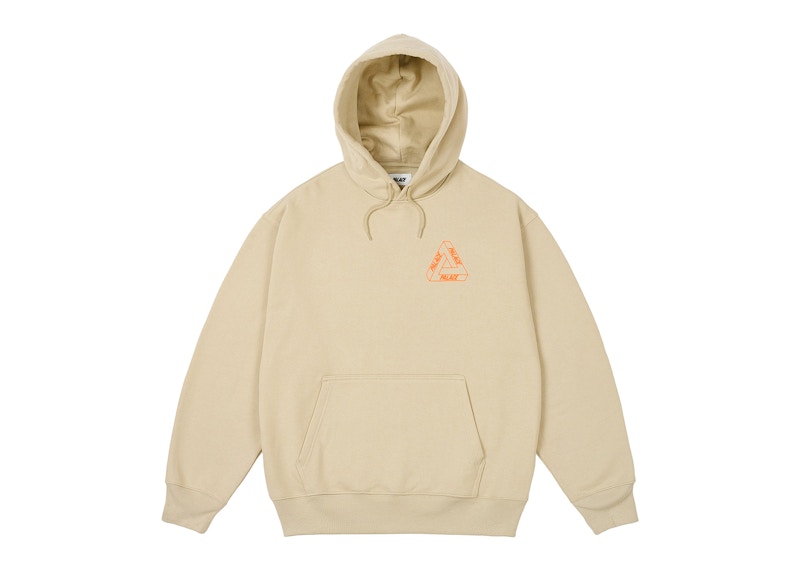 Palace Glow Tri-Ferg Hood Stoney Grey