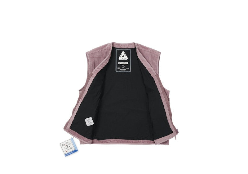 Palace Gore-Tex Infinium Corduroy Vest Pink