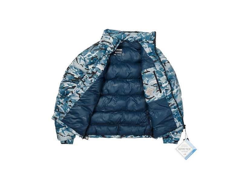 Palace Gore-Tex Infinium Puffa Blue Camo