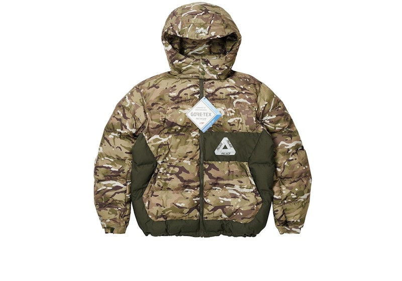 Palace Gore-Tex Infinium Puffa Green Camo