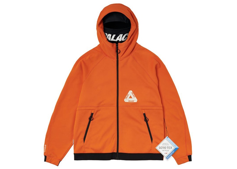 Palace Gore-Tex Masked Soft Shell Jacket Orange