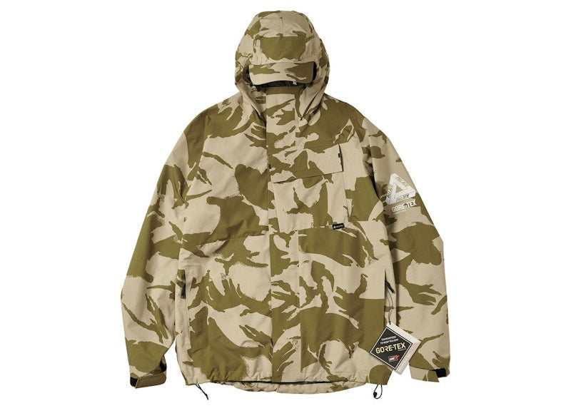 Palace Gore-Tex P Cap Jacket Desert DPM