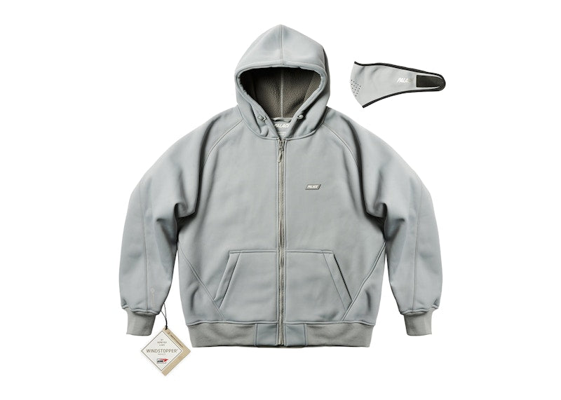Palace Gore-Tex Windstopper Bonded Jacket Concrete Grey