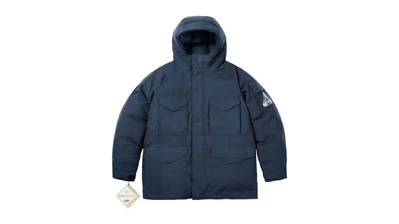 Palace Gore-Tex Windstopper Down Parka Navy