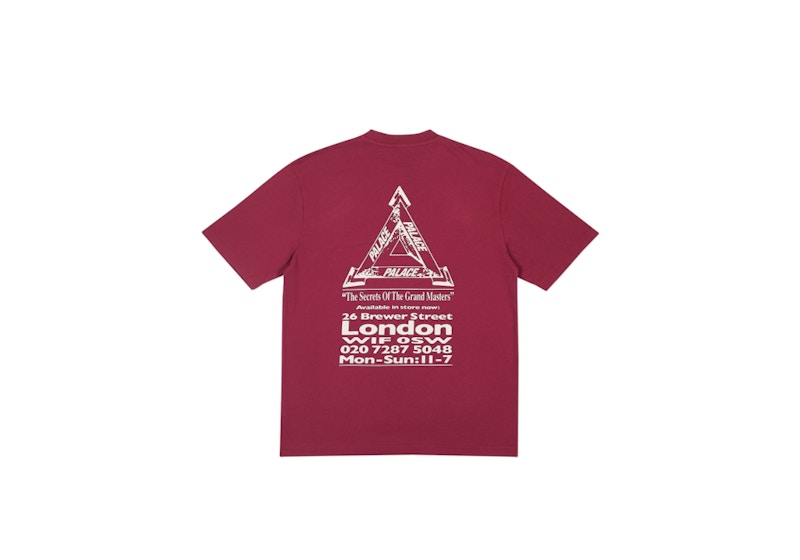 Palace Grand Master T-shirt Cherry Red