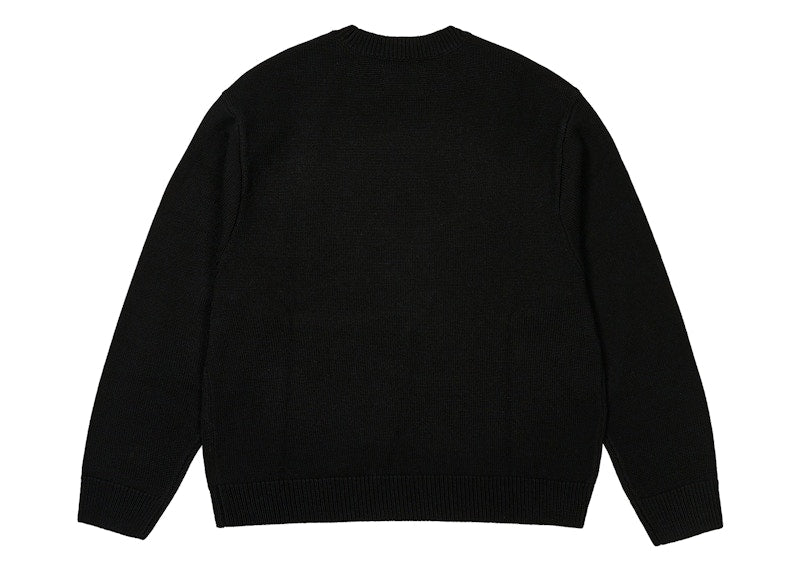 Palace Grape Knit Black