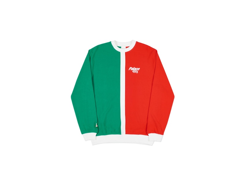 Palace Gtx Splitter Crew Green/White/Red