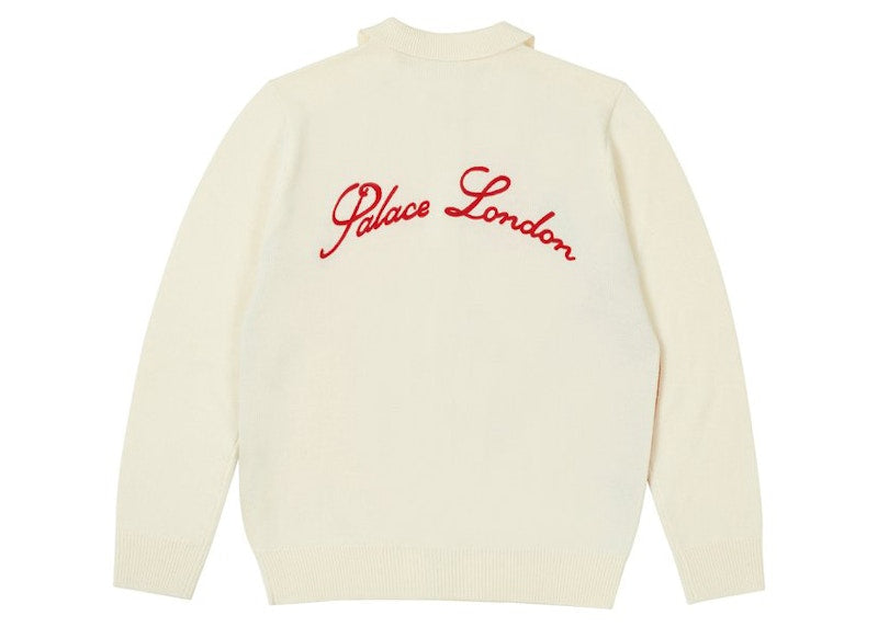 Palace Harlequin Knit White