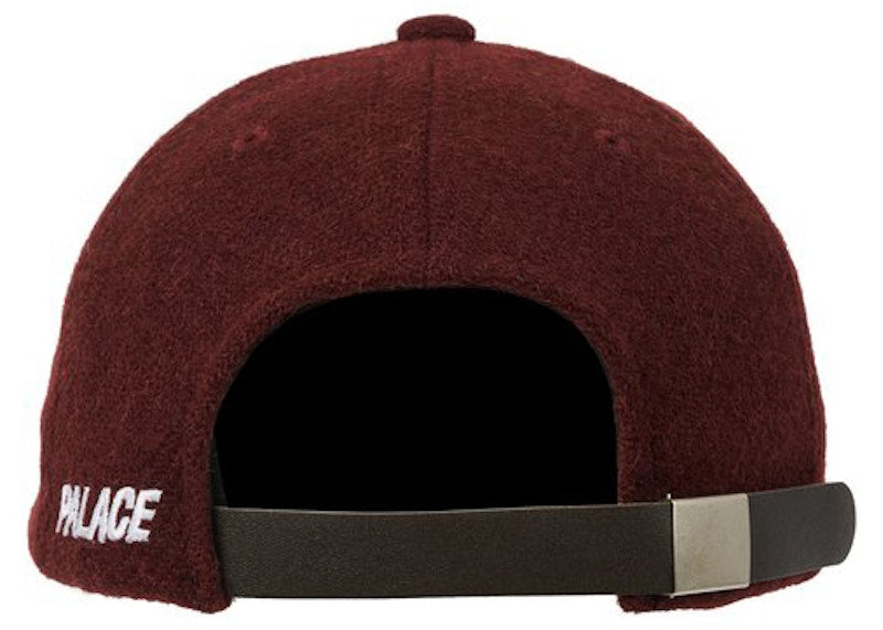 Palace Harris Tweed 6-Panel Maroon