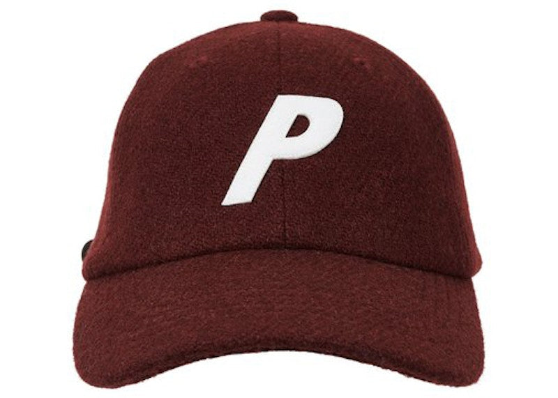Palace Harris Tweed 6-Panel Maroon