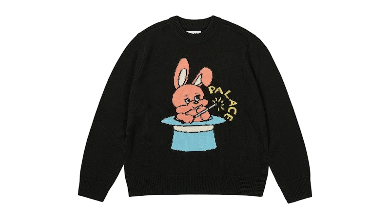 Palace Hat Trick Knit Black