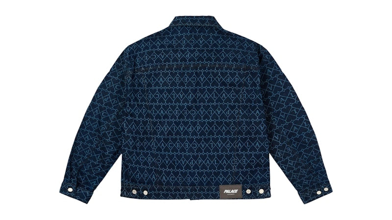 Palace Heart Denim Jacket Indigo