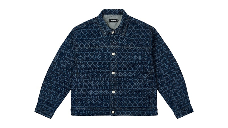 Palace Heart Denim Jacket Indigo