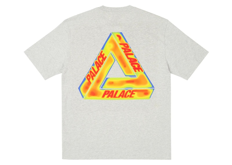 Palace Heat Sensi T-shirt Grey Marl