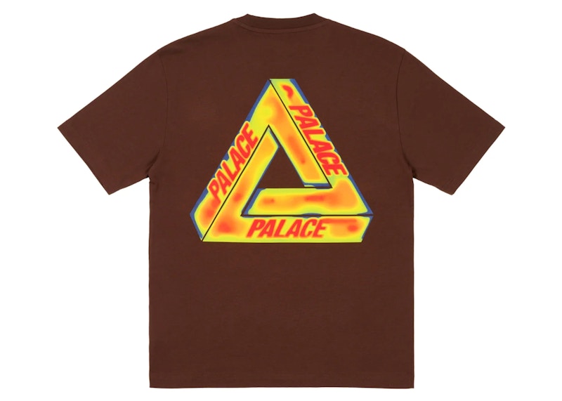 Palace Heat Sensi T-shirt Nice Brown